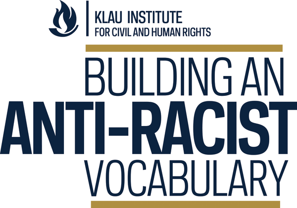 Logo Building an Anti-Racist Vocabulary